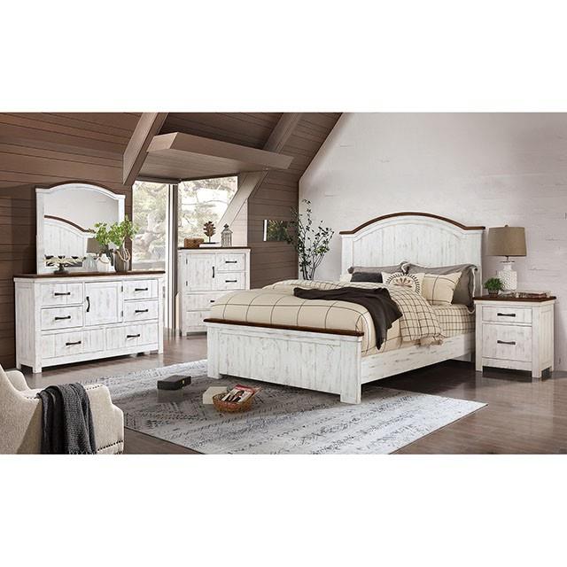 Furniture of America Alyson King Panel Bed CM7962EK-BED IMAGE 2