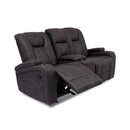 Furniture of America Amirah Reclining Fabric Loveseat with Console CM9903-LV IMAGE 5