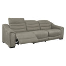 Signature Design by Ashley Next-Gen Gaucho Power Reclining Leather Look 3 pc Sectional 5850446/5850458/5850462 IMAGE 1