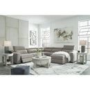 Signature Design by Ashley Mabton Power Reclining Fabric 5 pc Sectional 7700558/7700546/7700577/7700546/7700597 IMAGE 4