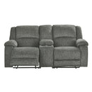 Signature Design by Ashley Goalie Reclining Fabric Loveseat 7910340/7910357/7910341 IMAGE 1