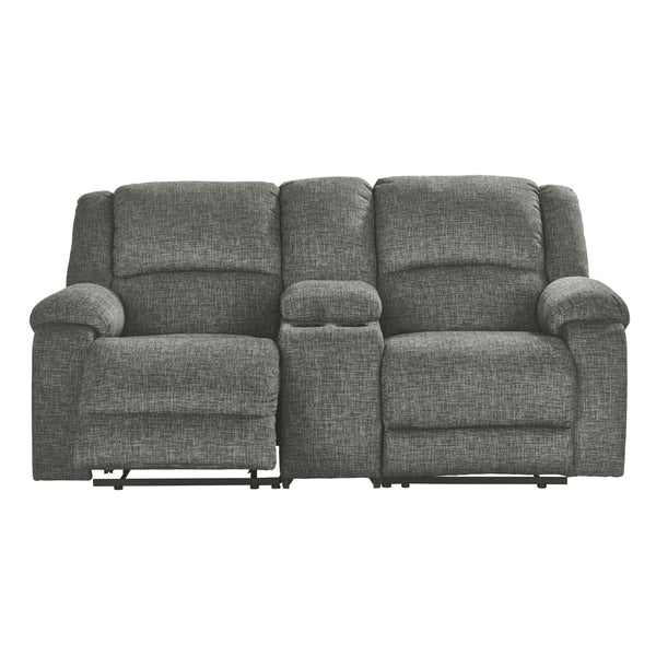 Signature Design by Ashley Goalie Reclining Fabric Loveseat 7910340/7910357/7910341 IMAGE 1