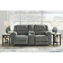 Signature Design by Ashley Goalie Reclining Fabric Loveseat 7910340/7910357/7910341 IMAGE 2