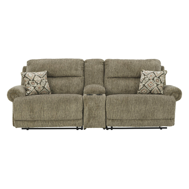 Signature Design by Ashley Lubec Power Reclining Fabric Loveseat 8540758/8540757/8540762 IMAGE 1