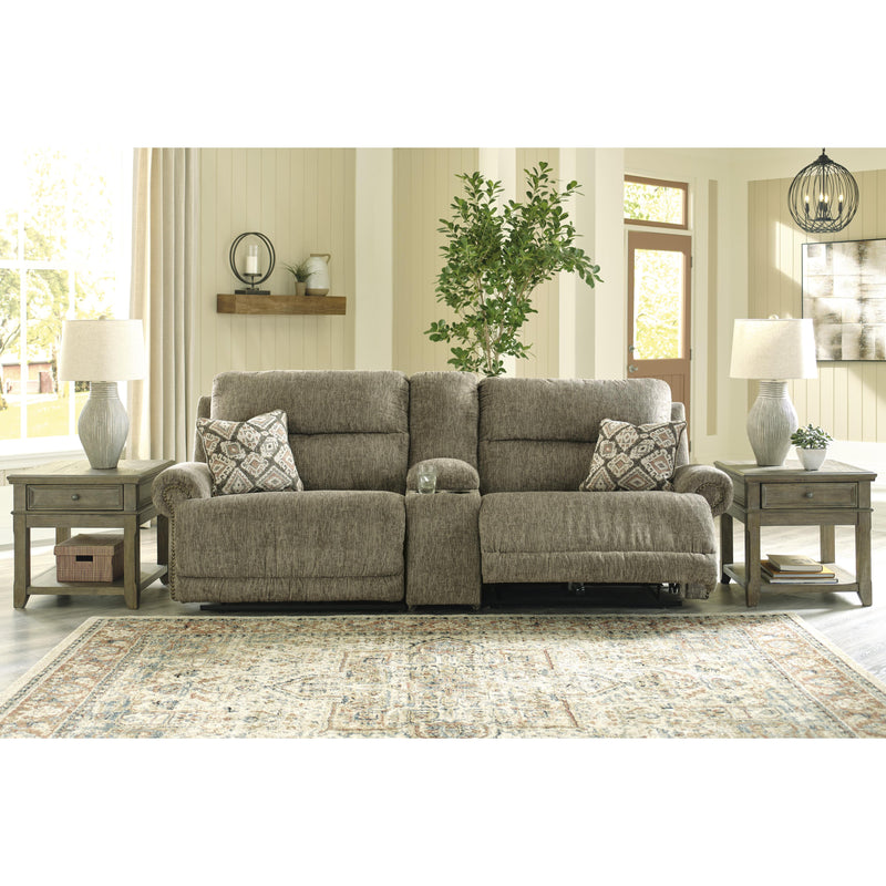 Signature Design by Ashley Lubec Power Reclining Fabric Loveseat 8540758/8540757/8540762 IMAGE 3