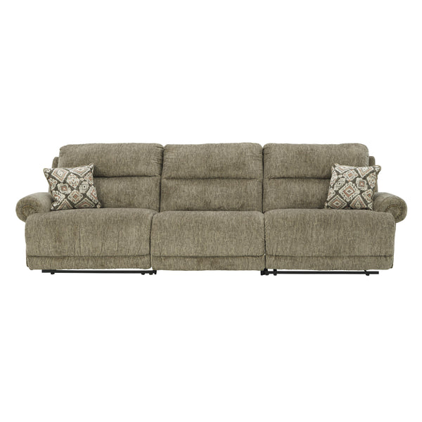 Signature Design by Ashley Lubec Reclining Fabric Sofa 8540758/8540746/8540762 IMAGE 1