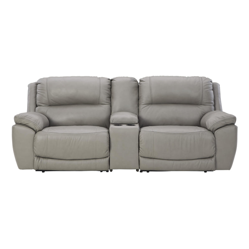 Signature Design by Ashley Dunleith Power Reclining Leather Match 3 pc Sectional U7160557/U7160558/U7160562 IMAGE 1