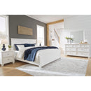 Signature Design by Ashley Fortman B680B5 California King Panel Bed IMAGE 6