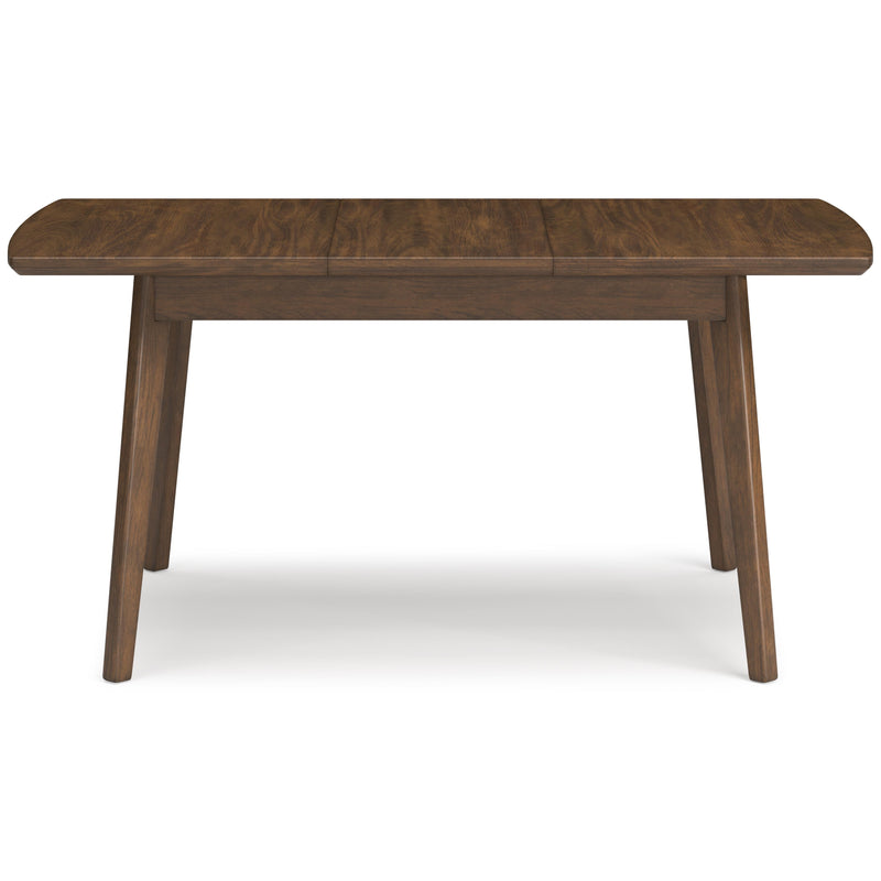 Signature Design by Ashley Lyncott D615-35 Rectangular Dining Room Butterfly Extension Table IMAGE 4