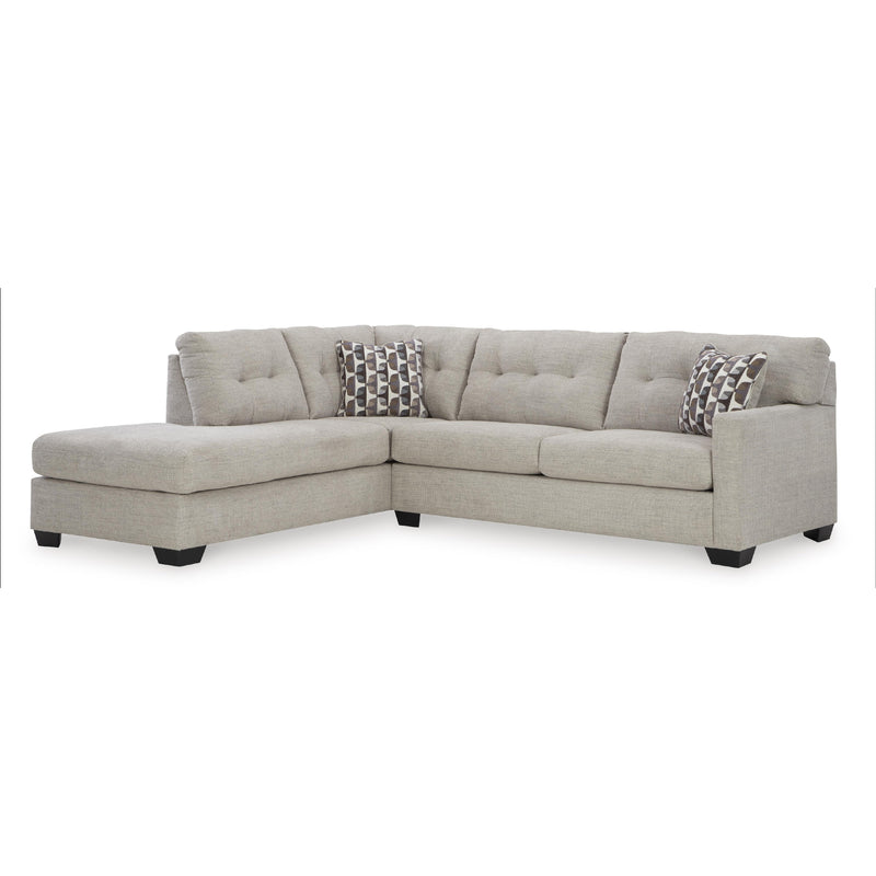 Signature Design by Ashley Mahoney Fabric Full Sleeper Sectional 3100416/3100483 IMAGE 1