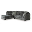 Signature Design by Ashley Lonoke 50504S1 2 pc Sectional with Chaise IMAGE 1