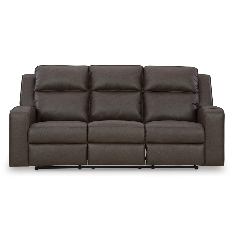 Signature Design by Ashley Lavenhorne Reclining Leather Look Sofa 6330689 IMAGE 3