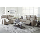  Signature Design by Ashley Lavenhorne 6330789 Reclining Sofa with Drop Down Table IMAGE 11