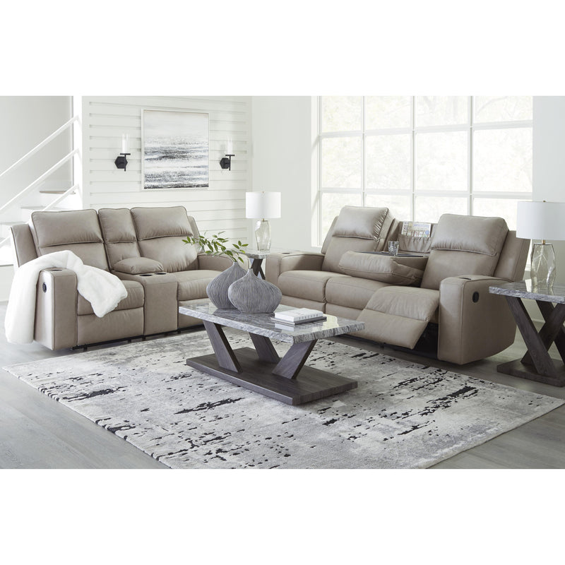 Signature Design by Ashley Lavenhorne Reclining Leather Look Sofa 6330789 IMAGE 14