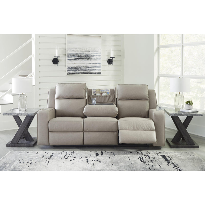 Signature Design by Ashley Lavenhorne Reclining Leather Look Sofa 6330789 IMAGE 6