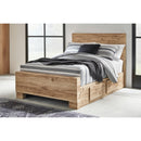Signature Design by Ashley Hyanna B1050B25 Full Panel Bed with 1 Side Storage IMAGE 5