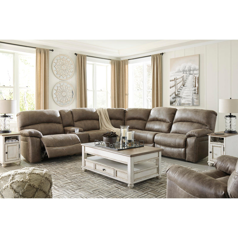 Signature Design by Ashley Realyn T523T1 Coffee Table and 2 Chairside End Tables IMAGE 4