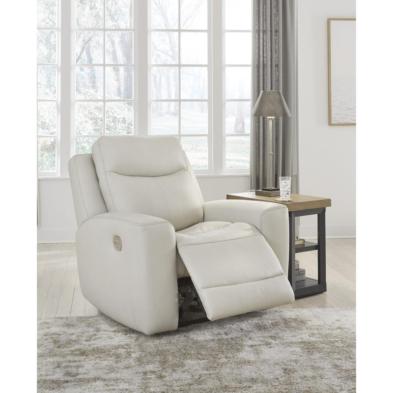 Signature Design by Ashley Mindanao Power Leather Match Recliner U5950513 IMAGE 5