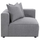  Coaster Furniture Jennifer 551594-SET 6 pc Tight Seat Modular Sectional - Grey IMAGE 10