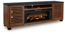 Kallari - TV Stand With Fireplace Option