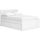 Signature Design by Ashley Onita EB9630B15 Full Panel Platform Bed with 2 Side Storage IMAGE 1