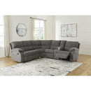 Signature Design by Ashley Museum 81807S1 2 pc Reclining Sectional IMAGE 3