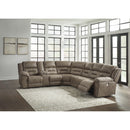 Signature Design by Ashley Ravenel 83106S3 4 pc Power Reclining Sectional IMAGE 3