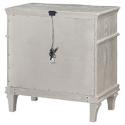  Coaster Furniture Evangeline 223392 3-Drawer Nightstand - Silver Oak IMAGE 7