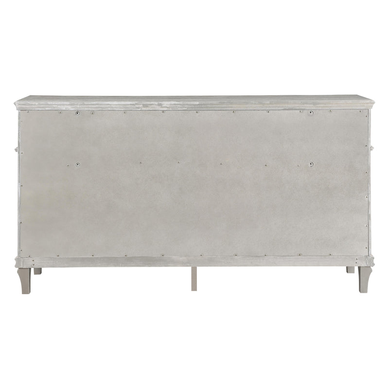  Coaster Furniture Evangeline 223393 9-Drawer Dresser - Silver Oak IMAGE 4