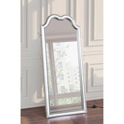 Coaster Furniture Evangeline 223400 Full Length LED Light Floor Mirror - Silver Oak IMAGE 3