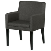  Coaster Furniture Catherine 106252 Upholstered Dining Arm Chair - Grey IMAGE 4