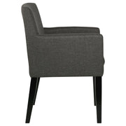  Coaster Furniture Catherine 106252 Upholstered Dining Arm Chair - Grey IMAGE 8