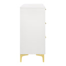  Coaster Furniture Kendall 224403 6-Drawer Dresser - White IMAGE 5
