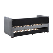  Coaster Furniture Brodie 300554 Upholstered Twin Daybed with Trundle - Grey IMAGE 6