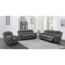  Coaster Furniture Bahrain 609541 Upholstered Motion Sofa - Charcoal IMAGE 12