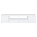 Coaster Furniture Jude 704262 TV Stand - High Gloss White IMAGE 8