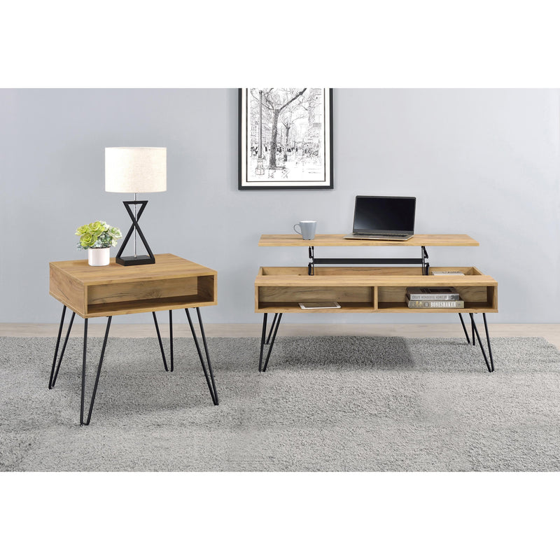 Coaster Furniture Fanning Lift Top Coffee Table 723368 IMAGE 4