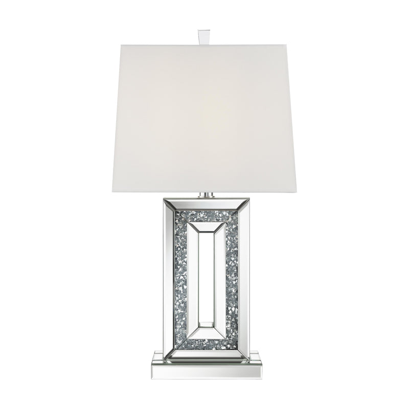 Coaster Furniture Ayelet 923288 30-inch Tapered Shade Mirrored Table Lamp - Silver IMAGE 6
