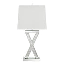  Coaster Furniture Dominick 923289 31-inch Tapered Mirrored Acrylic Table Lamp - Silver IMAGE 5