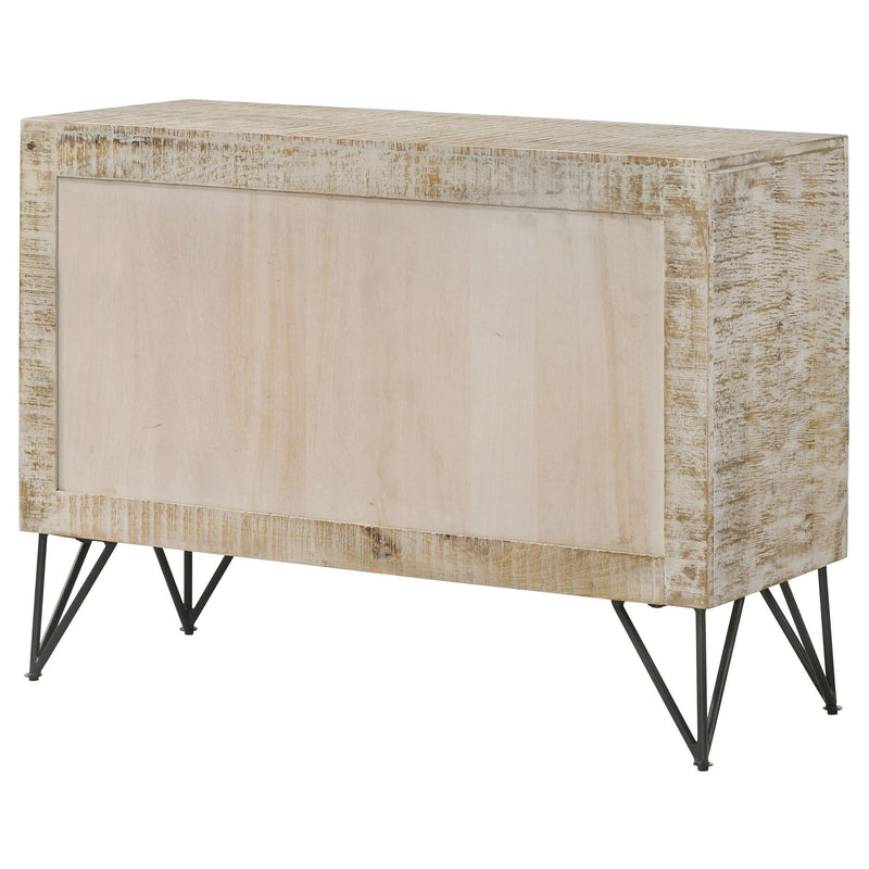 Coaster Furniture Eileen 959652 2-door Wood Storage Accent Cabinet - White Washed IMAGE 8