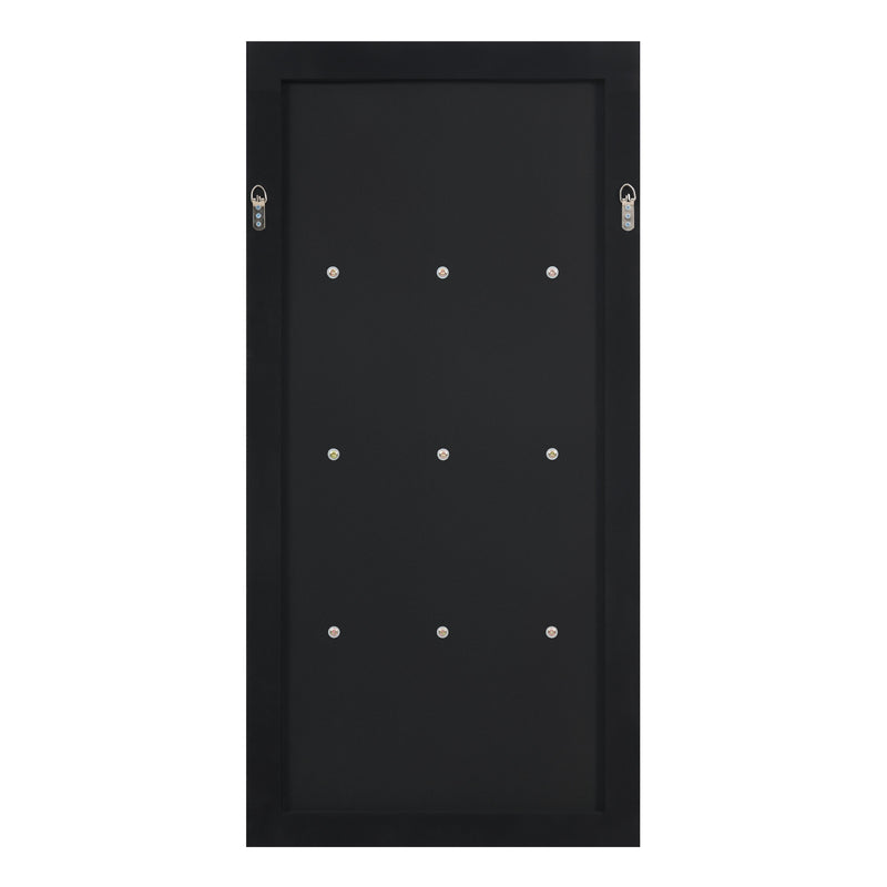  Coaster Furniture Oriel 961631 24 x 47 Inch Rectangular 3-Shelf Wall Mirror - Silver IMAGE 4