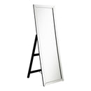  Coaster Furniture Soline 961633 22 x 61 Inch Framed Standing Floor Mirror - Silver IMAGE 1