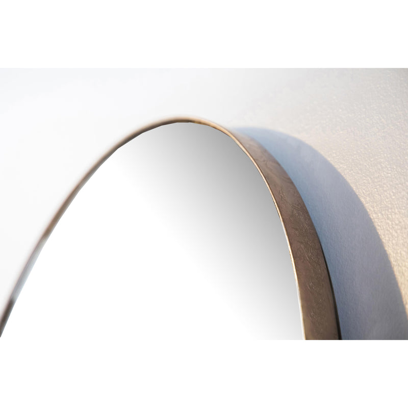  Coaster Furniture Stabler 963487 20 x 60 Inch Metal Framed Floor Mirror - Rose Gold IMAGE 2