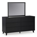 Signature Design by Ashley Danziar B1013B11 Dresser and Mirror IMAGE 1