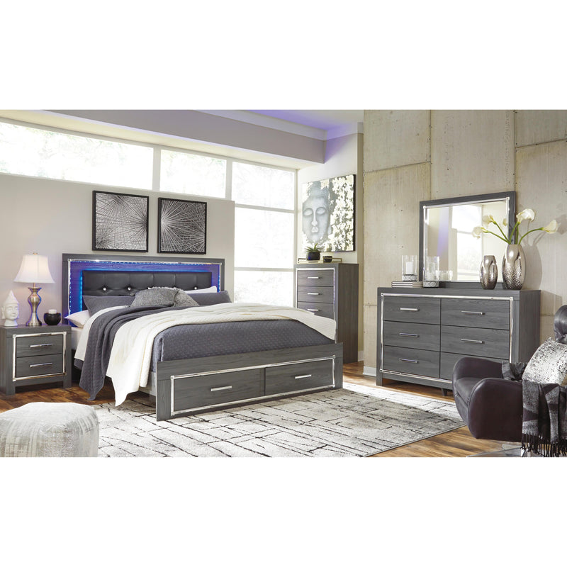 Signature Design by Ashley Lodanna King Panel Bed with Storage B214-56S/B214-58/B214-95/B100-14 IMAGE 13