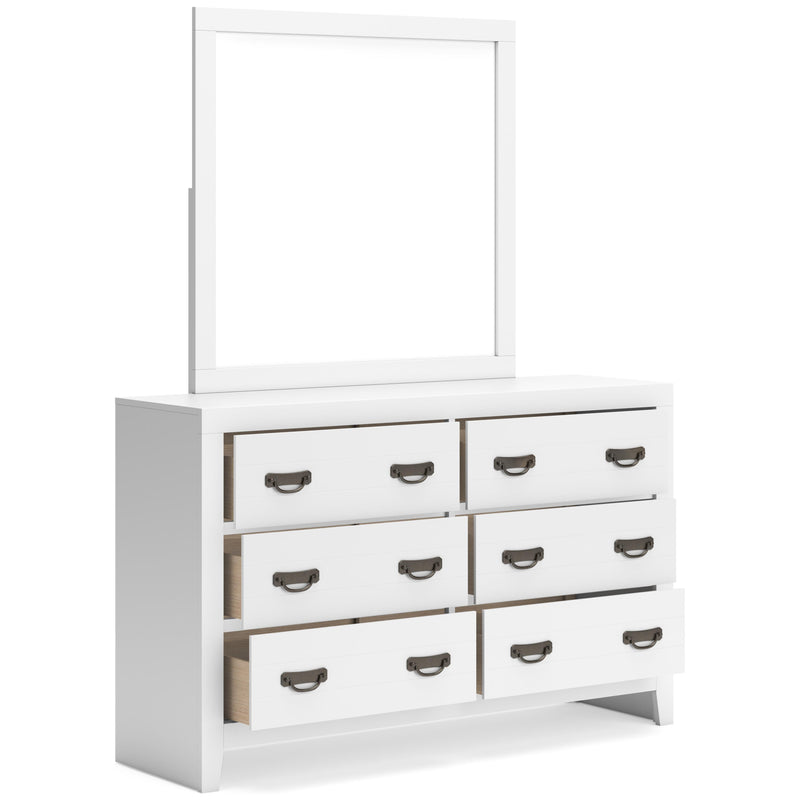 Signature Design by Ashley Binterglen 6-Drawer Dresser with Mirror B427-31/B427-36 IMAGE 2