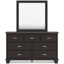 Signature Design by Ashley Covetown B441B1 Dresser and Mirror IMAGE 3