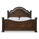 Signature Design by Ashley Lavinton B764B5 Queen Poster Bed IMAGE 2