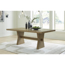 Signature Design by Ashley Galliden D841-45 Rectangular Dining Room Table IMAGE 5