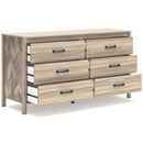 Signature Design by Ashley Battelle EB3929-231 Six Drawer Dresser IMAGE 2